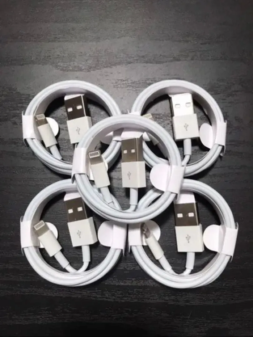 新品 iPhone ライトニングケーブル 5本 1m USB 充電器 純正品質