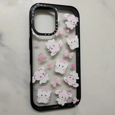 CASETiFY iPhone17 子ねこのムース mikko クリアケース