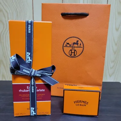 HERMES エルメス ヘア ボディ シャワージェル ラバー付き 200ml