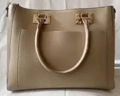 INDIVI ベージュ ハンドバッグ