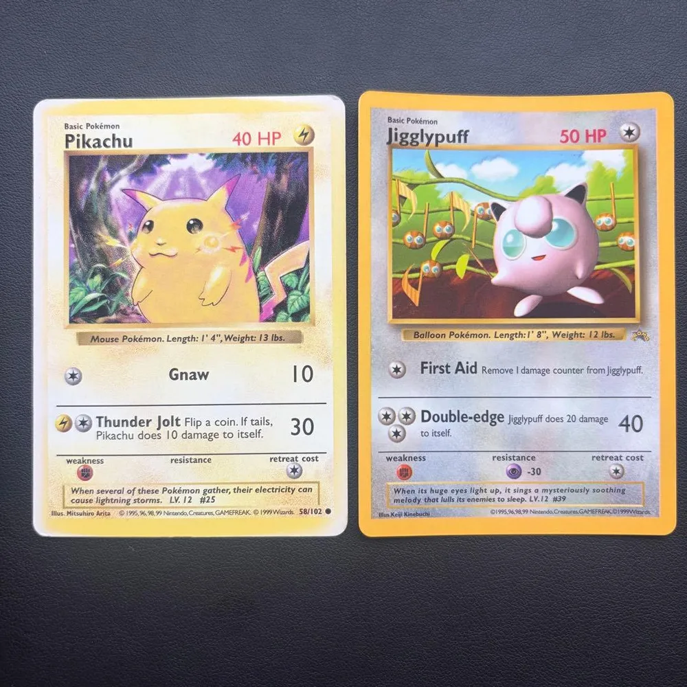 ポケモンカード 旧裏 ピカチュウ プリン プロモ 2枚セット 海外版