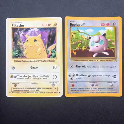 ポケモンカード 旧裏 ピカチュウ プリン プロモ 2枚セット 海外版