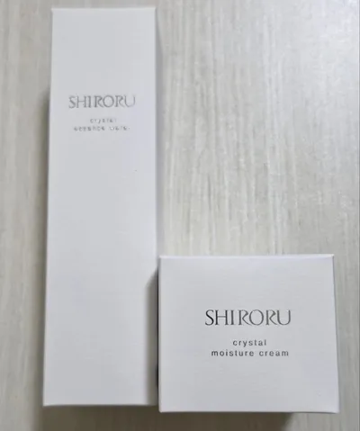 SHIRORU クリスタル モイスチャークリーム エッセンスウォーター セット