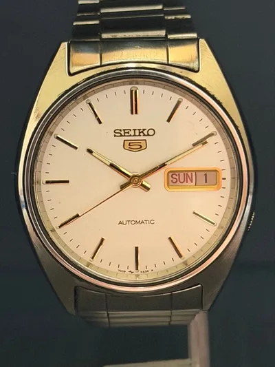 ★超レア美品!SEIKO5セイコー5 1994年7月 自動巻メンズ腕時計 稼働品