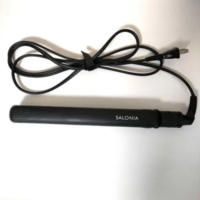 【ジャンク品】SALONIA ストレートヘアアイロン ブラック