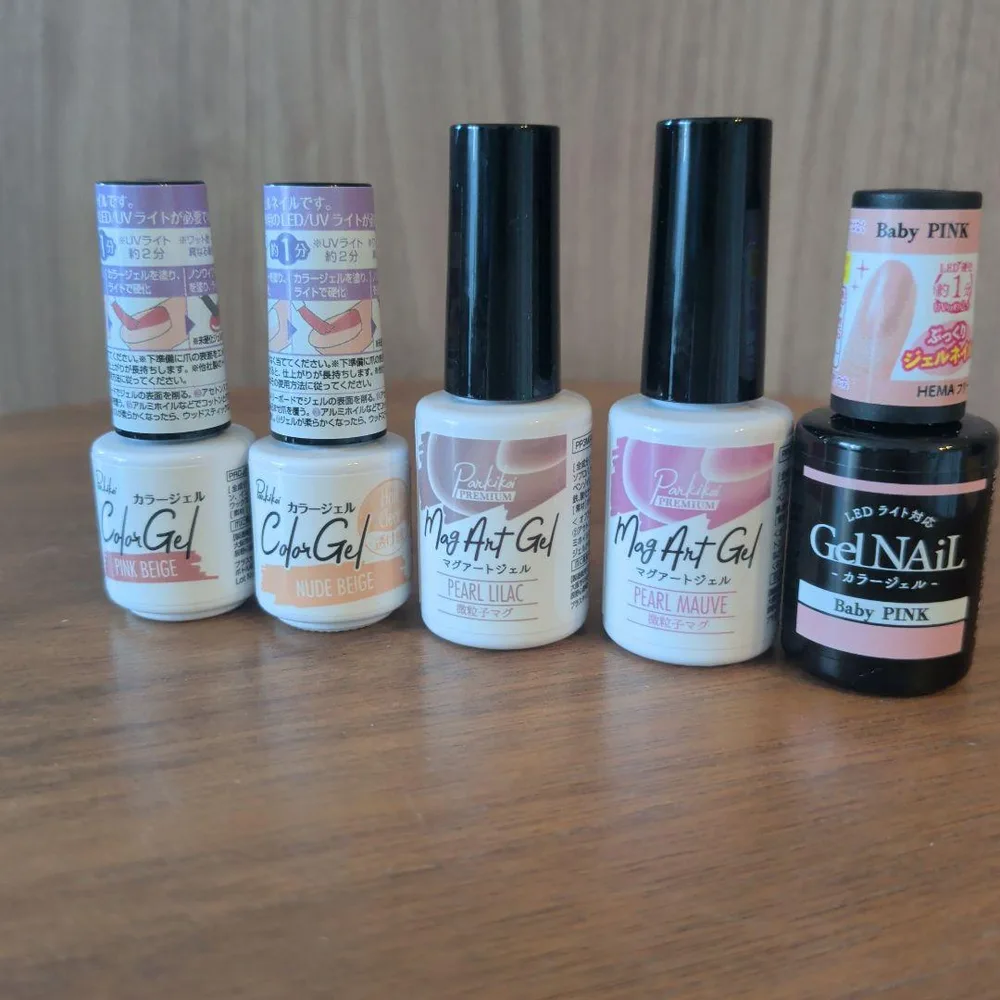 ジェルネイル カラージェルまとめ売