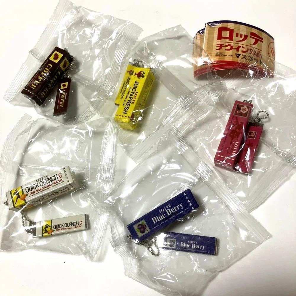 新品 ロッテ チウインガム マスコット 全5種 コンプリート 匿名配送 レトロ