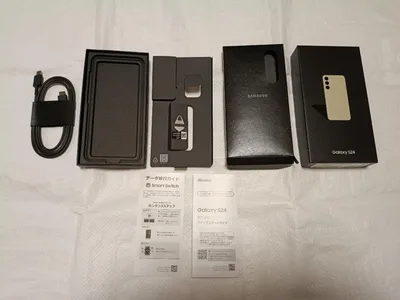Samsung Galaxy S24 製品パッケージ