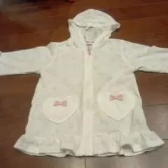 キッズ パーカー ハートポケット