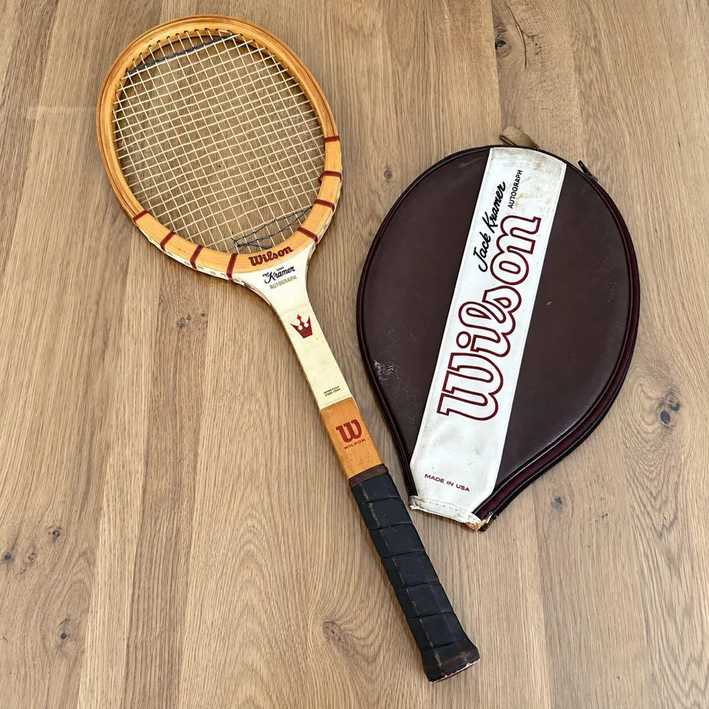 Wilson Jack Kramer Autograph 木製テニスラケット