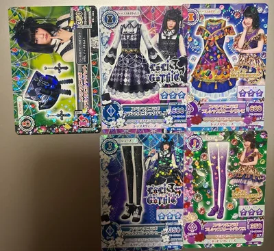 アイカツ ロリゴシック スペシャルコラボクラシカルゴシックコーデ ぱるる五枚