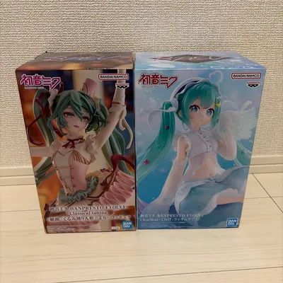 【未開封・送料込】初音ミク プライズフィギュア 2点 まとめ売り