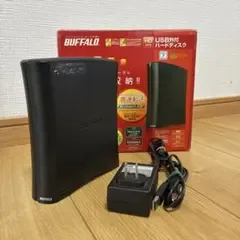 【④中古確認済】BUFFALO 外付ハードディスク 1TB 箱あり