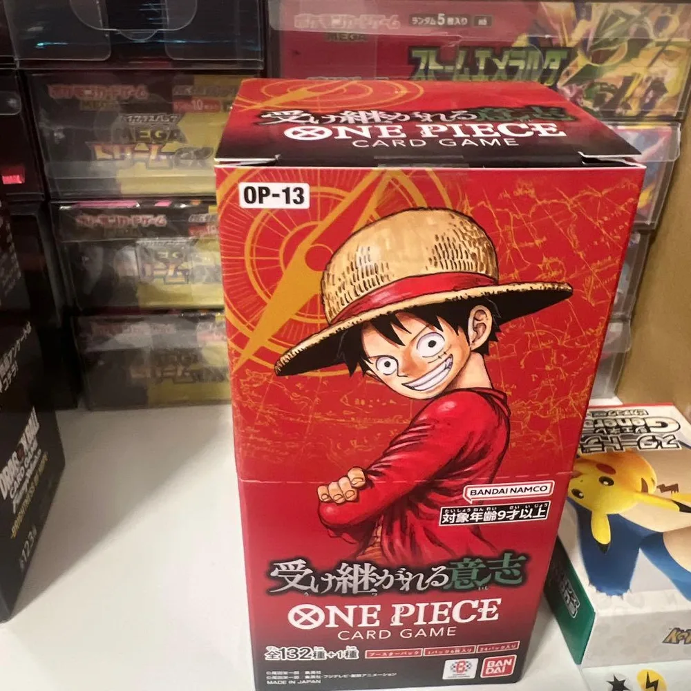 ONE PIECEカードゲーム 受け継がれる意志 BOX テープカット
