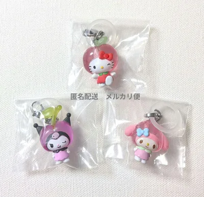サンリオキャラクターズ くだものめじるしアクセサリー 3種セット