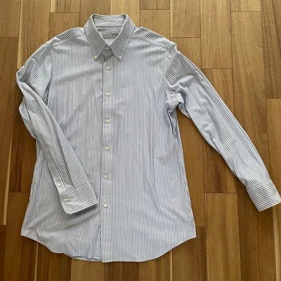 Maker's Shirt 鎌倉 TRAVELER 長袖シャツ ストライプ L