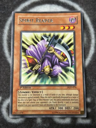 遊戯王 英語 旧アジア版 魂を削る死霊 レア 1st