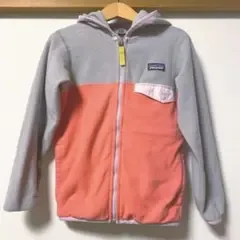 パタゴニア フリース ジャケット アウター ピンク グレー 120