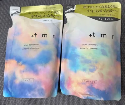 +tmr プラス トゥモロー スムース シャンプー トリートメント セット