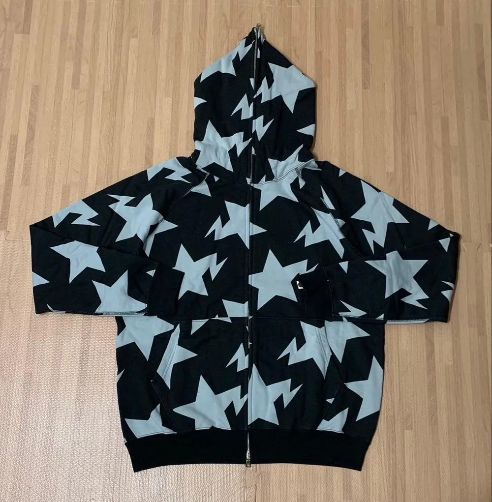 ★未使用★ APE 初期 スターパーカー M シャーク パーカー kaws