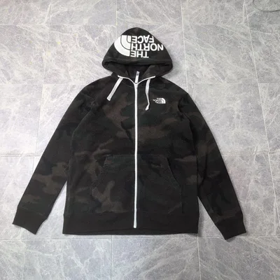 THE NORTH FACE リアビューカモフリースフーディパーカー カモフラ柄