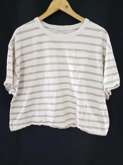 CIAOPANIC TYPY 半袖 ボーダーポケット Tシャツ レディース F