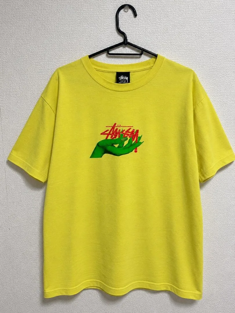 Stussy Tシャツ イエロー Lサイズ
