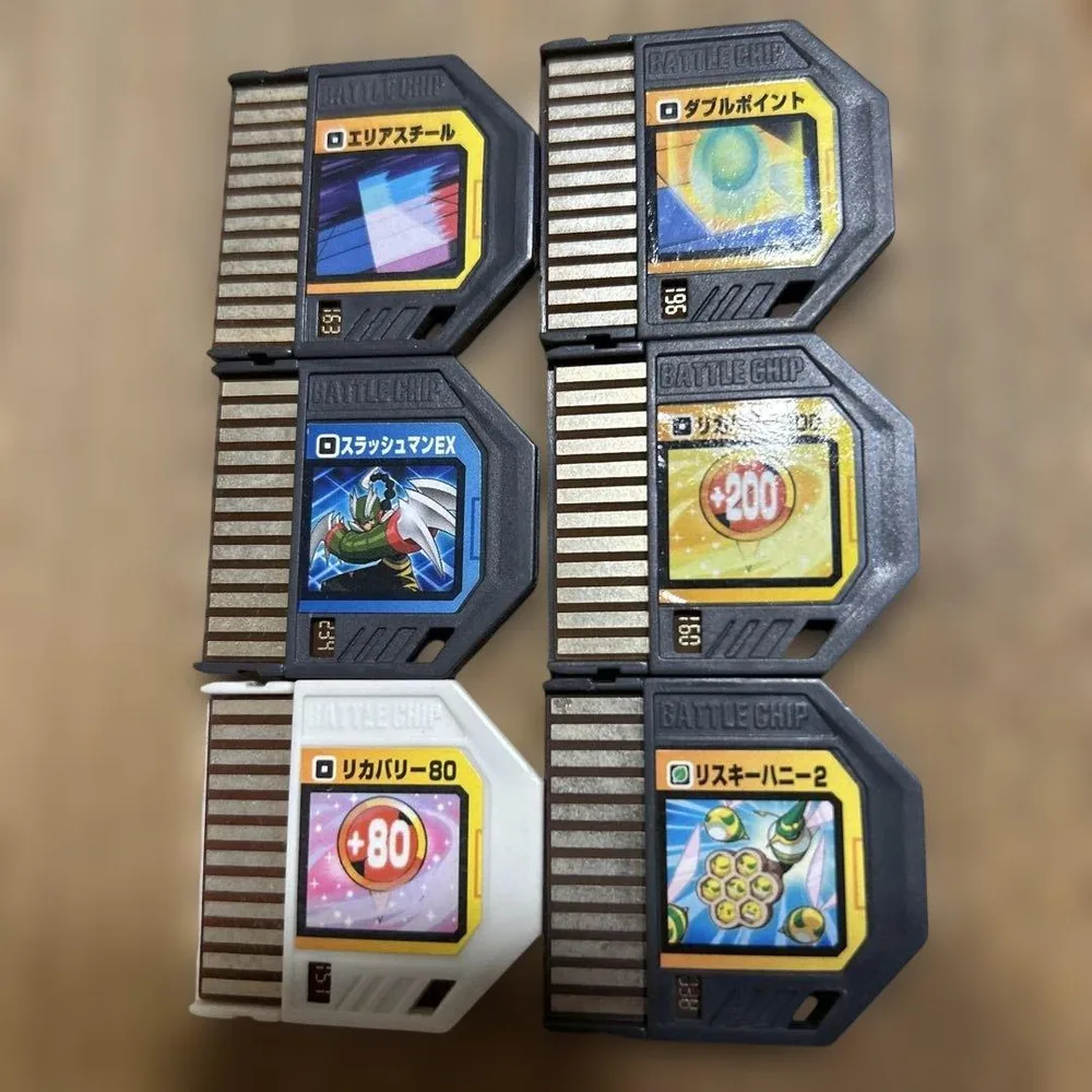 ロックマンエグゼ バトルチップ 6枚セット