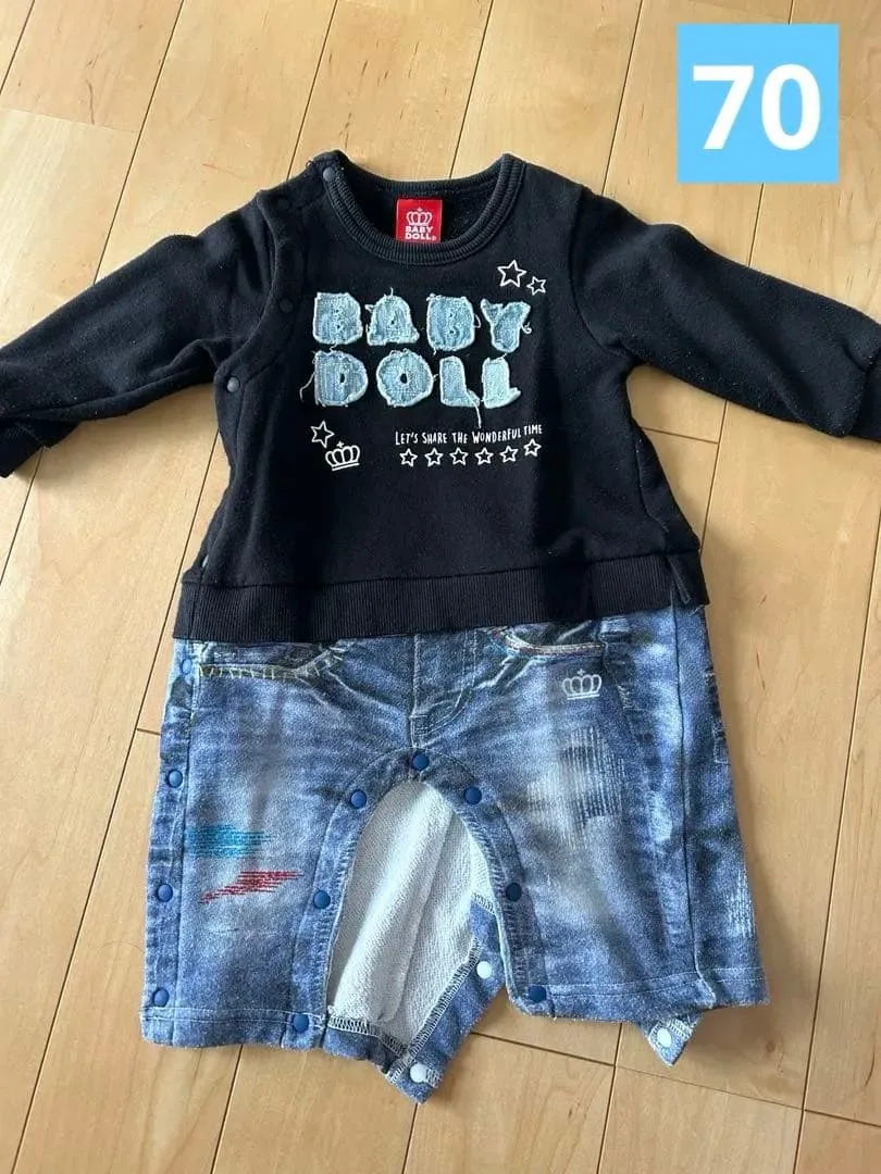 BABYDOLL ロンパース 70