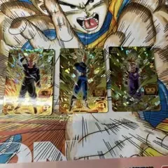 ドラゴンボールヒーローズ MM6-KCP ベジータ 孫悟飯 トランクス