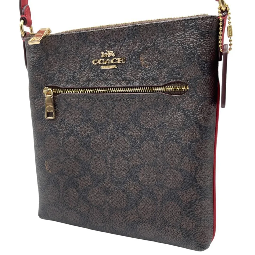 COACH/コーチ CW325 シグネチャー ショルダーバッグ 斜め掛け