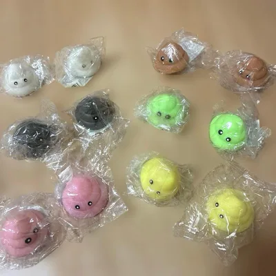 うんち型 スクイーズ 12個セット ぷにぷに カラフル うんちくん おもちゃ