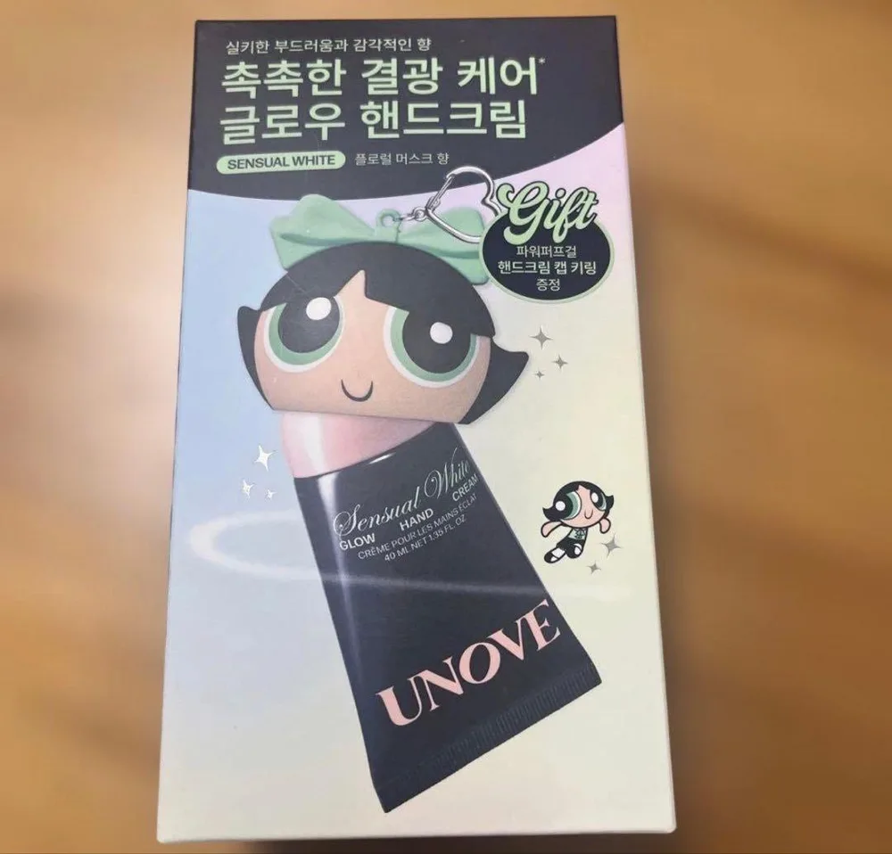 UNOVE パワーパフガールズ ハンドクリーム センシュアルホワイト