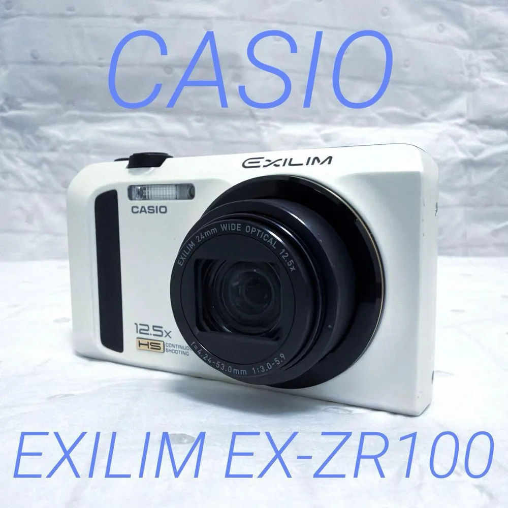 【未使用級美品】CASIO EXILIM EX-ZR100 コンデジ 箱