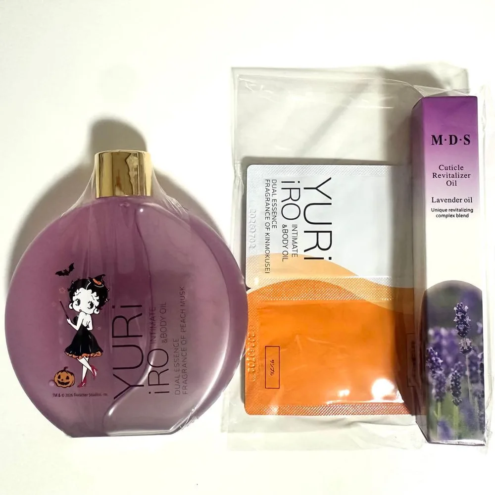 【新品】YURI iRO インティメイト&ボディオイル ピーチムスク