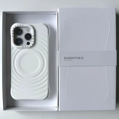 CASETiFY Ripple Case ホワイトiPhone16Pro 箱付き