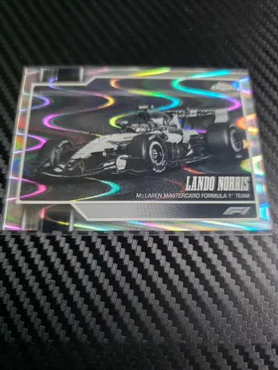 2026 Topps Chrome F1 ランド・ノリス 白黒 パラレル