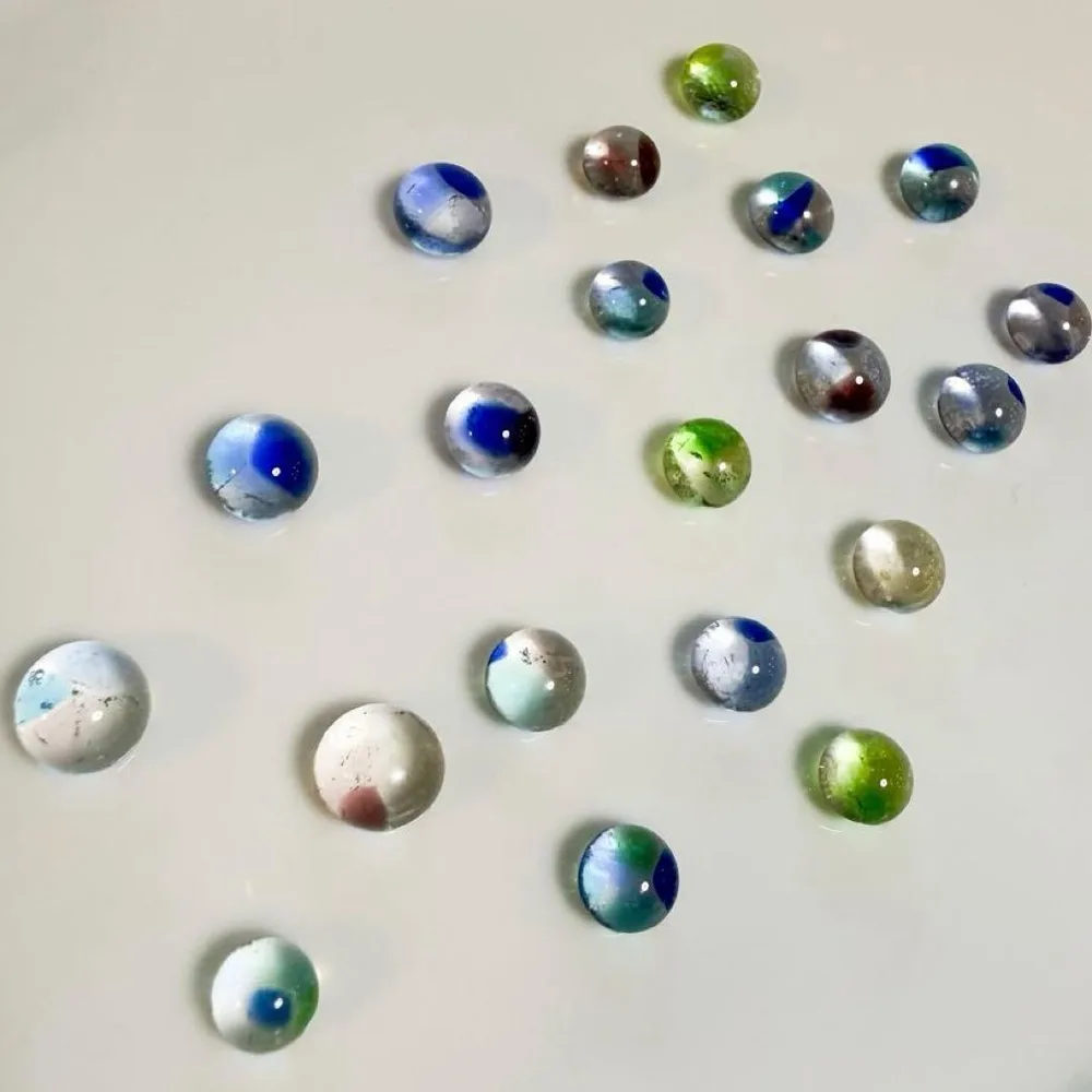 ハンドメイド ガラスナギット 20個 No.140