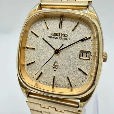 【稼働 新品電池】SEIKO GRAND QUARTZ 4842-5100