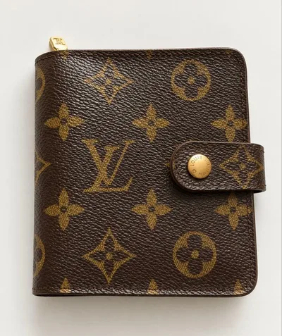 美品 LOUIS VUITTON モノグラム 二つ折り財布