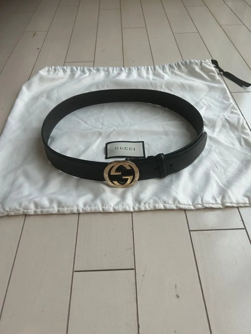 最終値下げ 正規品GUCCI レザーベルト gucci グッチ