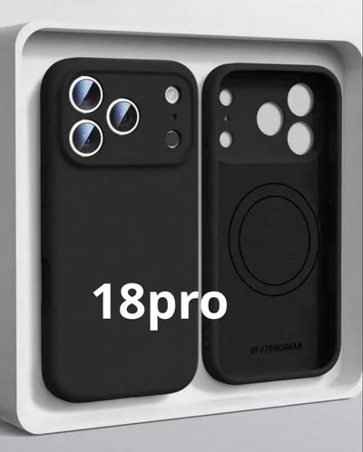 即日発送:iPhone用ケース ブラック iPhone 18 pro