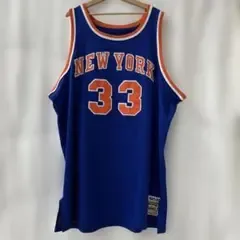 値下げ NEW YORK EWING 33ミッチェル&ネス USA製 ユニホーム