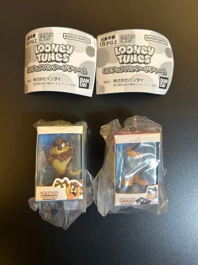 LOONEY TUNES ミニチュアパッケージチャーム 2種セット