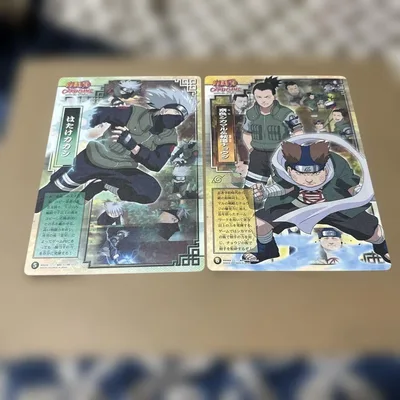 NARUTO ナルト ジャンボカード 4種 未剥がし