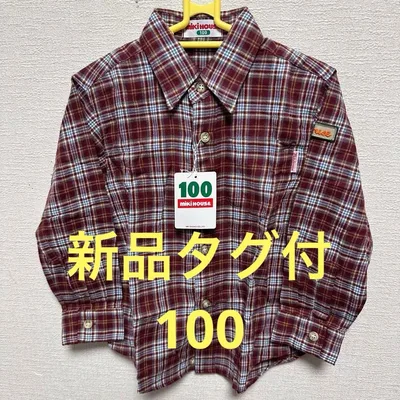 ★ミキハウス★ 100 長袖シャツ 新品タグ付