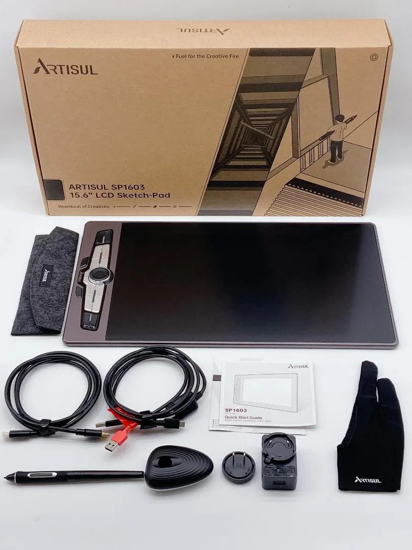 ARTISUL SP1603 15.6インチ ペンタブ