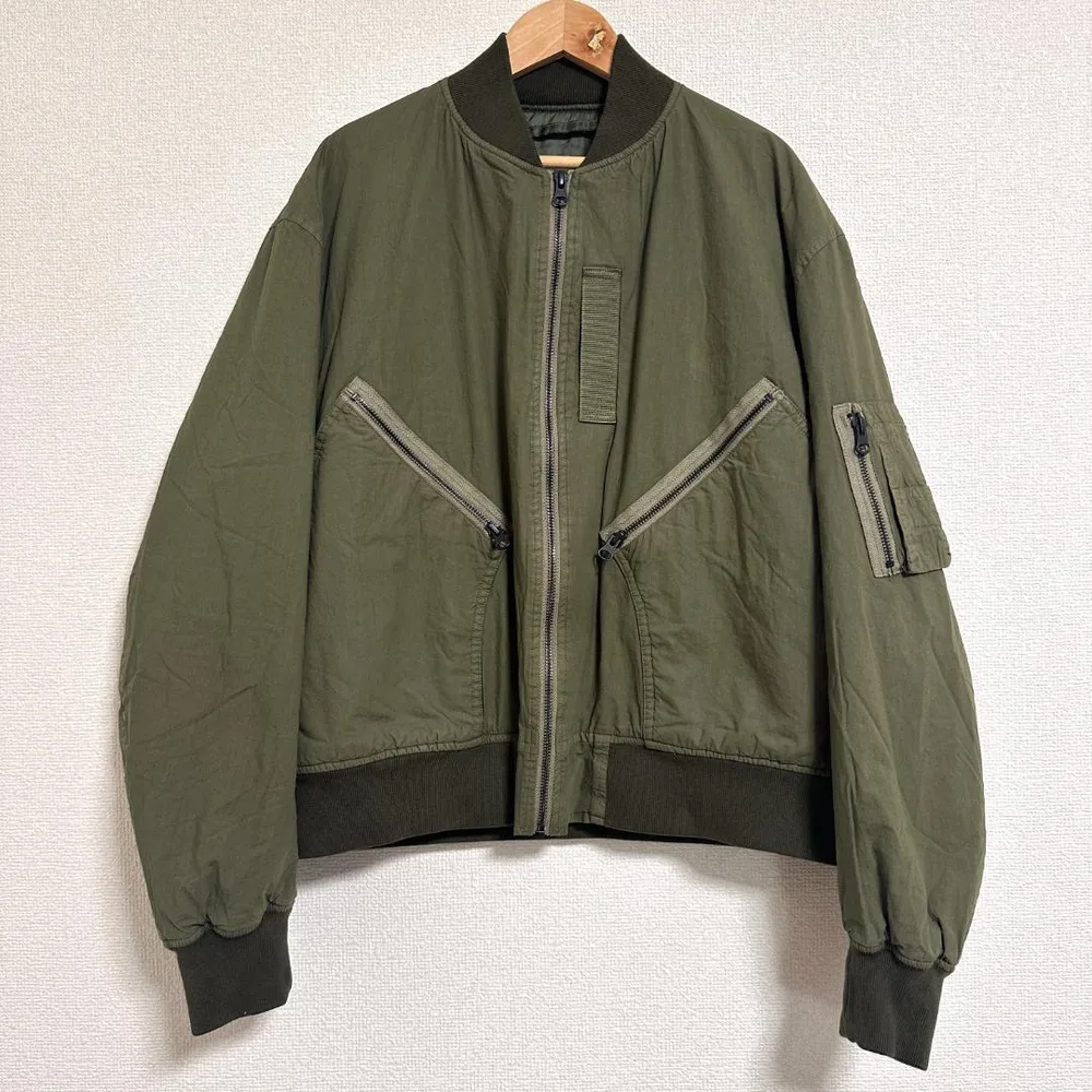 B.C STOCK 24AW DYED TEST MA-1 オーバーサイズ M