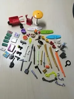 LEGO レゴ ミニフィグ用 小物 武器 道具 パーツ まとめ売り