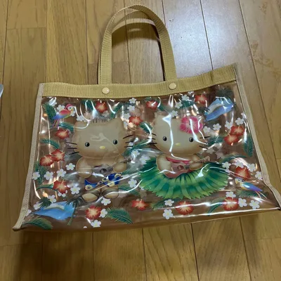 日焼けキティ&ダニエル 2002年 ビニールバッグ